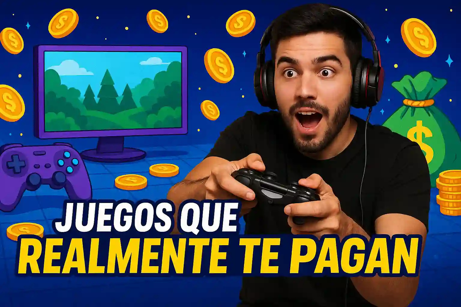 Juegos que Realmente te Pagan por Jugar