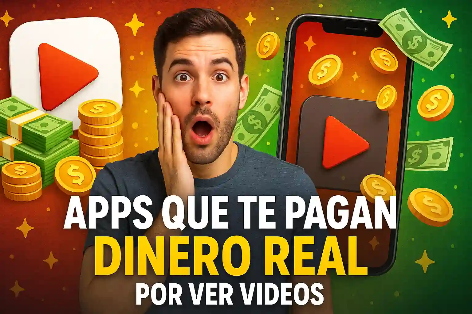 Apps que te Pagan Dinero Real por Ver Videos