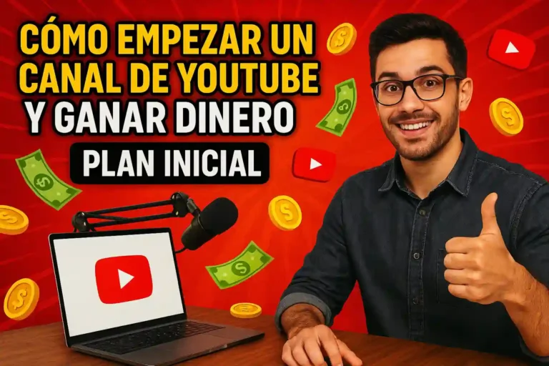 Cómo Empezar Un Canal De YouTube Y Ganar Dinero