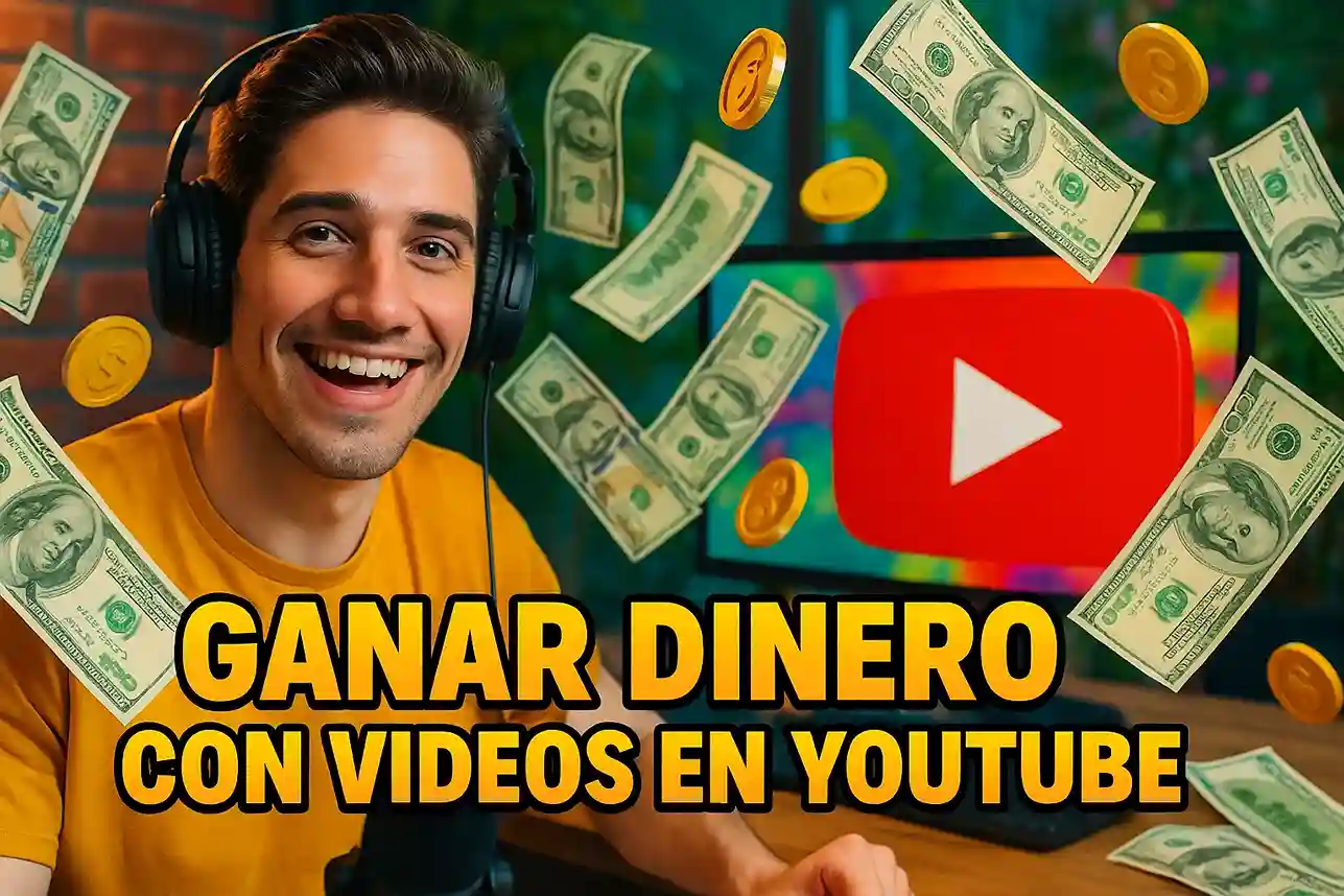 Ganar Dinero con Videos en YouTube: tipos más rentables