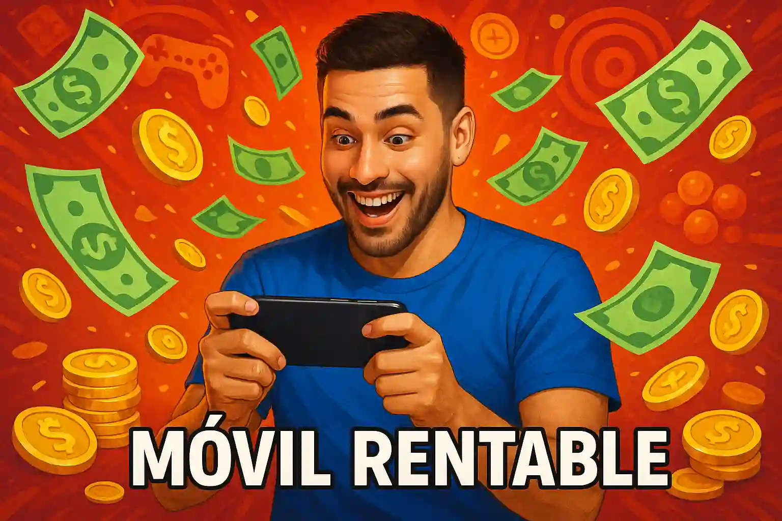 Juegos para Jugar en Teléfono y Ganar Dinero Real: móvil rentable