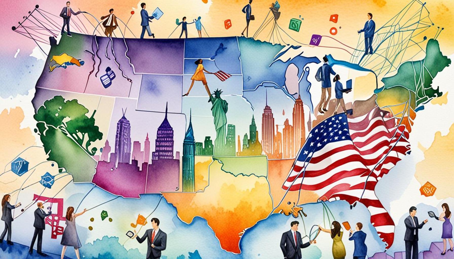 The Role of Networking Networks in Creating Opportunities for Wealth Growth in the USA